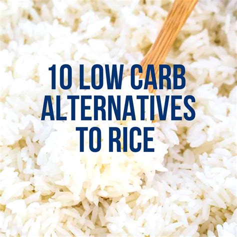 The 10 Best Low Carb Alternatives to Rice - Pure and Simple Nourishment