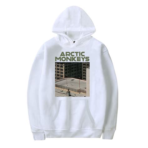 THE CAR PHOTO WHITE HOODIE - Arctic Monkeys Merch