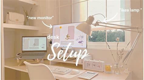 Ultimate Desk Makeover 2023: Aesthetic Setup & Cable Management Secrets - YouTube