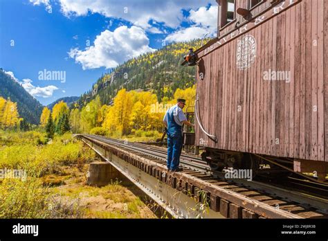 1880's Wooden Caboose #0505, still in service on Durango & Silverton ...