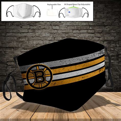 National hockey league boston bruins full printing face mask