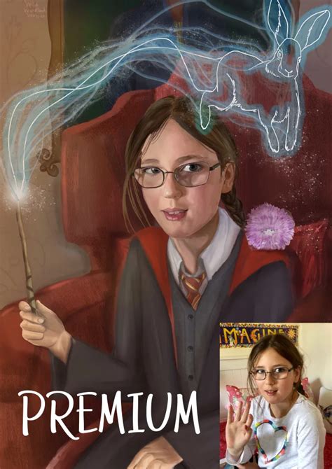 Wildwoodwarrior: I will draw a personalised wizarding portrait for $60 on fiverr.com | Portrait ...