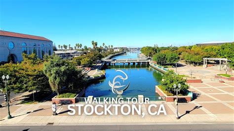 Exploring Downtown Stockton, California USA Walking Tour #stockton # ...