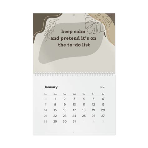 Funny Office Standard Wall Calendar 2024 - Etsy