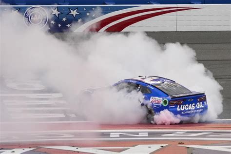 Kyle Busch wins final NASCAR Cup race on two-mile oval at Auto Club ...