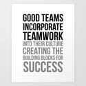 Good Team Incorporate Team Work, Team Work Quotes, Printable Quotes For ...