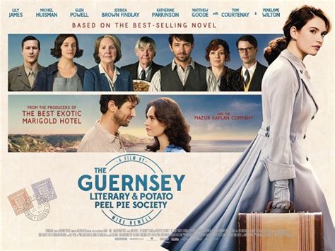 Movie Review - The Guernsey Literary and Potato Peel Pie Society! - www.boblethaby.co.uk