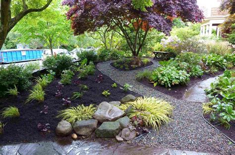 Inspiring and Well Organized Backyard Shade Garden