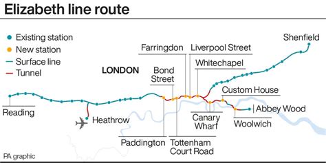 Elizabeth Line map: How the new Crossrail route will change London travel