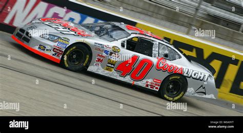 Sterling Marlin drives the Coors Light Dodge race car during Nextel Cup practice for the Sharpie ...