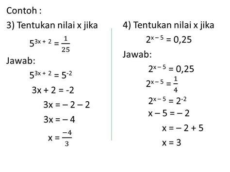 Contoh Persamaan Matematika - Homecare24