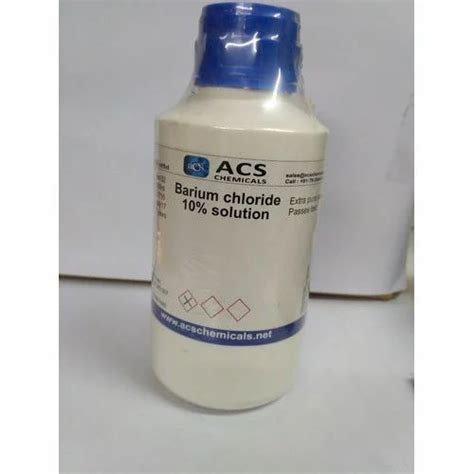 Powder Barium Chloride Solution 10%, For Laboratory at Rs 100/kg in ...