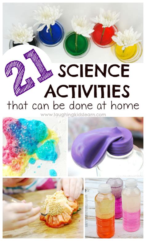 21 simple science activities kids can do at home - Laughing Kids Learn