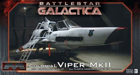 Battlestar Galactica 2003 Colonial Viper MK II 1/32 Scale Model Kit ...