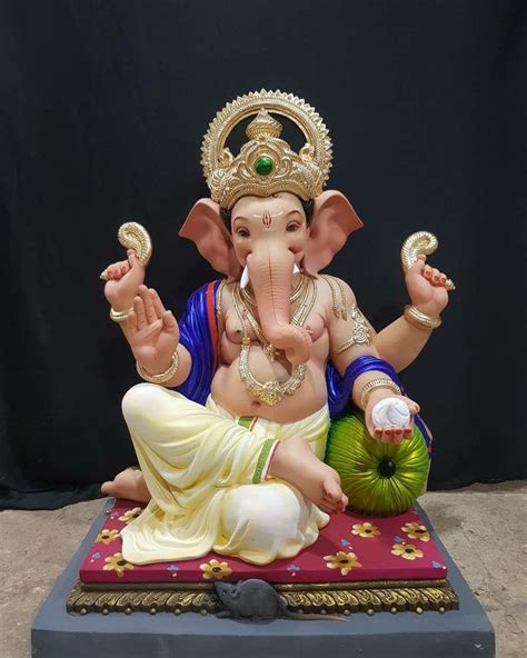 Pin by pramod Kamble on Pen Ganpati models | Happy ganesh chaturthi images, Shri ganesh images ...