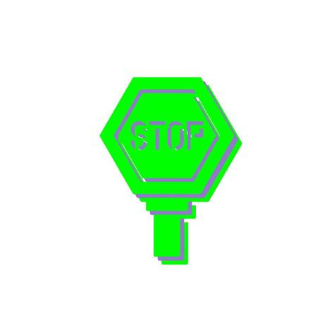 Stop Sign Vector Icon 29231019 Vector Art at Vecteezy