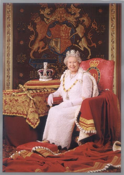 Dame's Portrait Gallery: Her Majesty Queen Elizabeth II, Buckingham Palace, London, ENGLAND