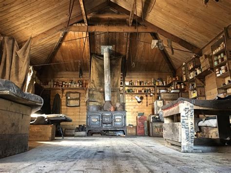 Inside Sir Ernest Shackleton’s hut from 1908 : antarctica