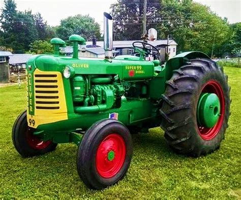 OLIVER. SUPER-99. | Oliver tractors, Tractors, Antique tractors