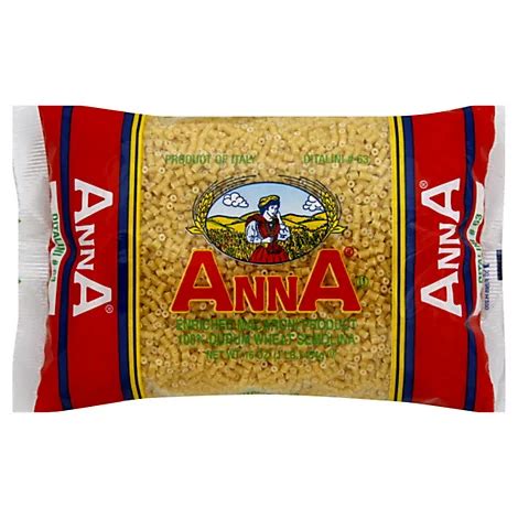 Anna Pasta Ditalini No. 63 - 1 Lb - Albertsons