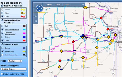 Kansas Road Conditions Map - Keith N Olivier