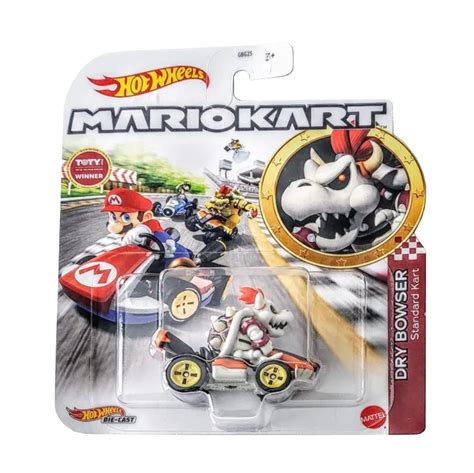 HOT WHEELS - DRY BOWSER - STANDARD KART - MARIO KART