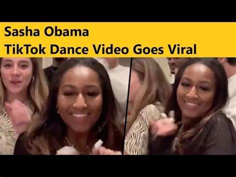 Sasha Obama TikTok Dance Video Goes Viral - YouTube Birthday For Him ...