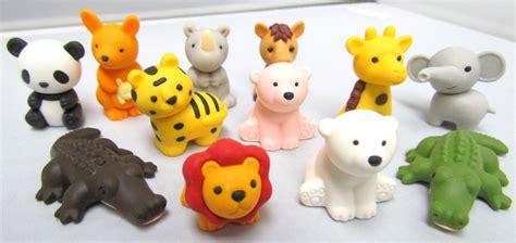 Amazon.com: Iwako Erasers - Animal Collection (12pcs) - Type A