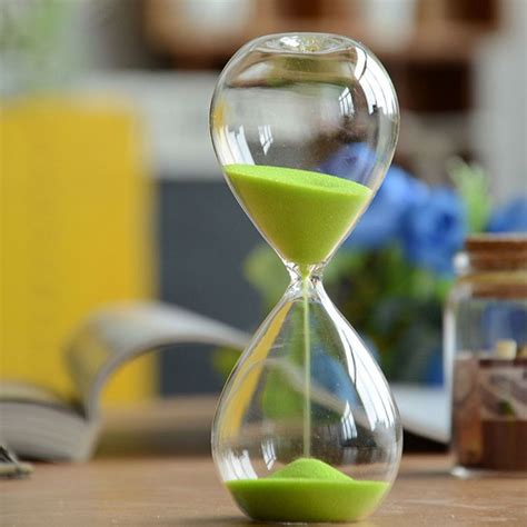 Fashion sand Hourglass 5 minutes Sandglass Time Counter Count Down ...