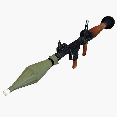 rpg 7 3d model