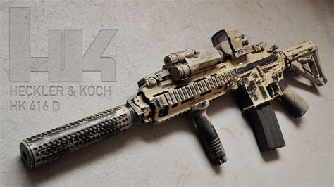 Hk416 Assault Rifle Wallpaper