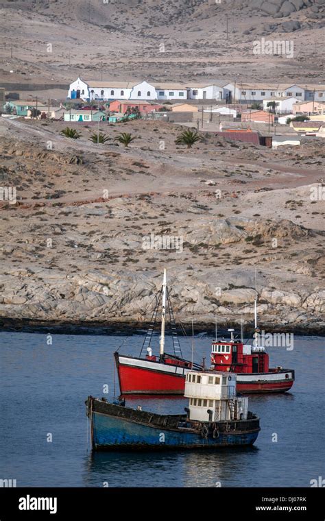 Luderitz Harbor Stock Photo - Alamy