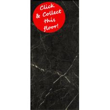 Faus Black Marble Tile Laminated Flooring