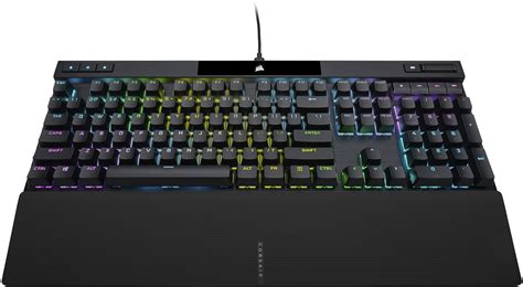 CORSAIR K70 RGB PRO Full-size Wired Mechanical Cherry MX Speed Linear Switch Gaming Keyboard ...