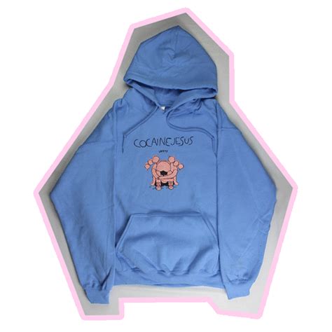 COCAINEJESUS "SAFETY" HOODIE / TRASH HOLE