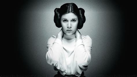 carrie fisher princess leia by dave daring - MyConfinedSpace