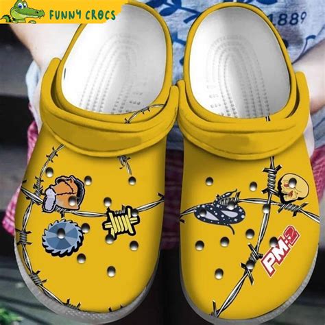 Post Malone Yellow Crocs - Discover Comfort And Style Clog Shoes With Funny Crocs