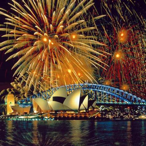 Watch fireworks over SYDNEY HARBOR