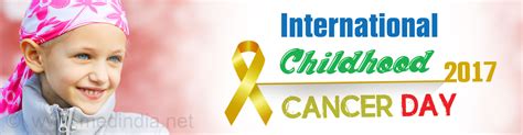 International Childhood Cancer Day 2017