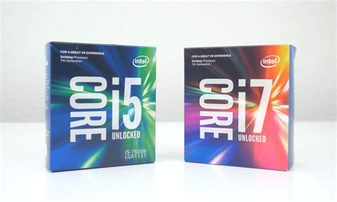 Comparision: Intel Core I5-7600K Vs I7-7700K