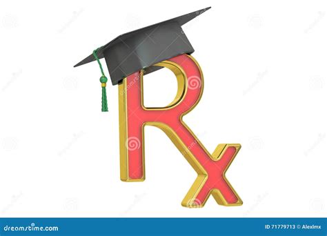 Pharmacy, Medicine Education Concept. 3D Rendering Stock Illustration ...