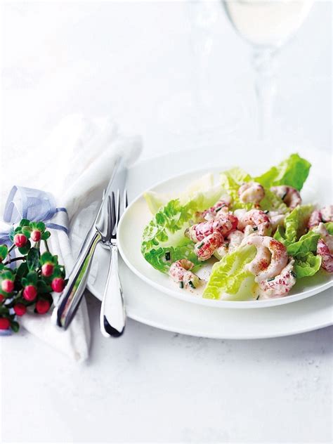 Crayfish and prawn cocktail salad recipe | delicious. magazine