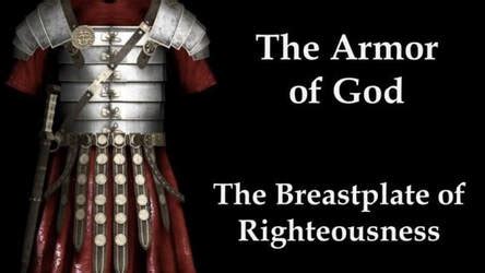 Armor Of God - Breastplate Of Righteousness - Faith is the Evidence