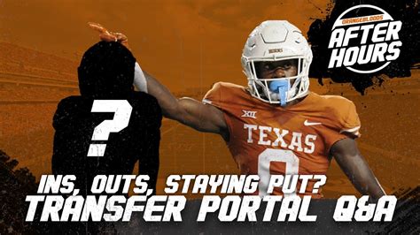 Transfer Portal Q&A: Ins and Outs (Xavier Worthy?) | The After Hours ...