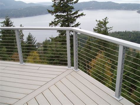 Stainless Steel Cable Railing | Deck railing design, Railing design ...