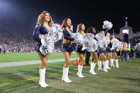 Los Angeles Rams Cheerleaders Photos from Wild Card Weekend – Ultimate ...