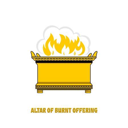 Vector of The altar of burnt offering in - ID:146301629 - Royalty Free ...