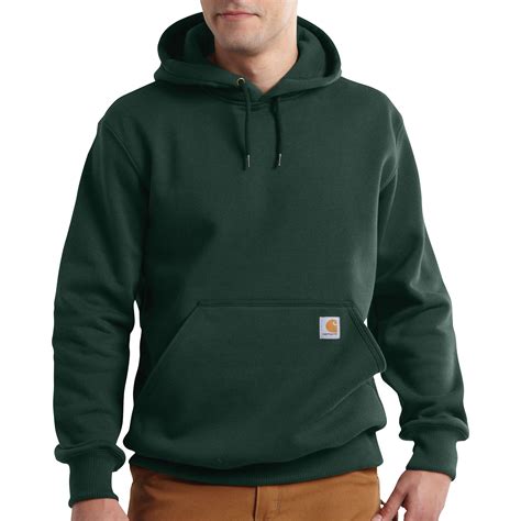 Carhartt Men's Paxton Heavyweight Hooded Sweatshirt - Dark Green, 2XL ...