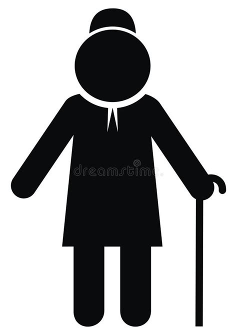 Old Person Stick Figure Stock Illustrations – 604 Old Person Stick ...