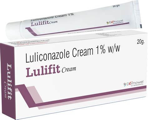 Lulifit Cream 1% w/w, Packing Size: 20 gm, Packaging Type: Tube at Rs 200/piece in Ahmedabad